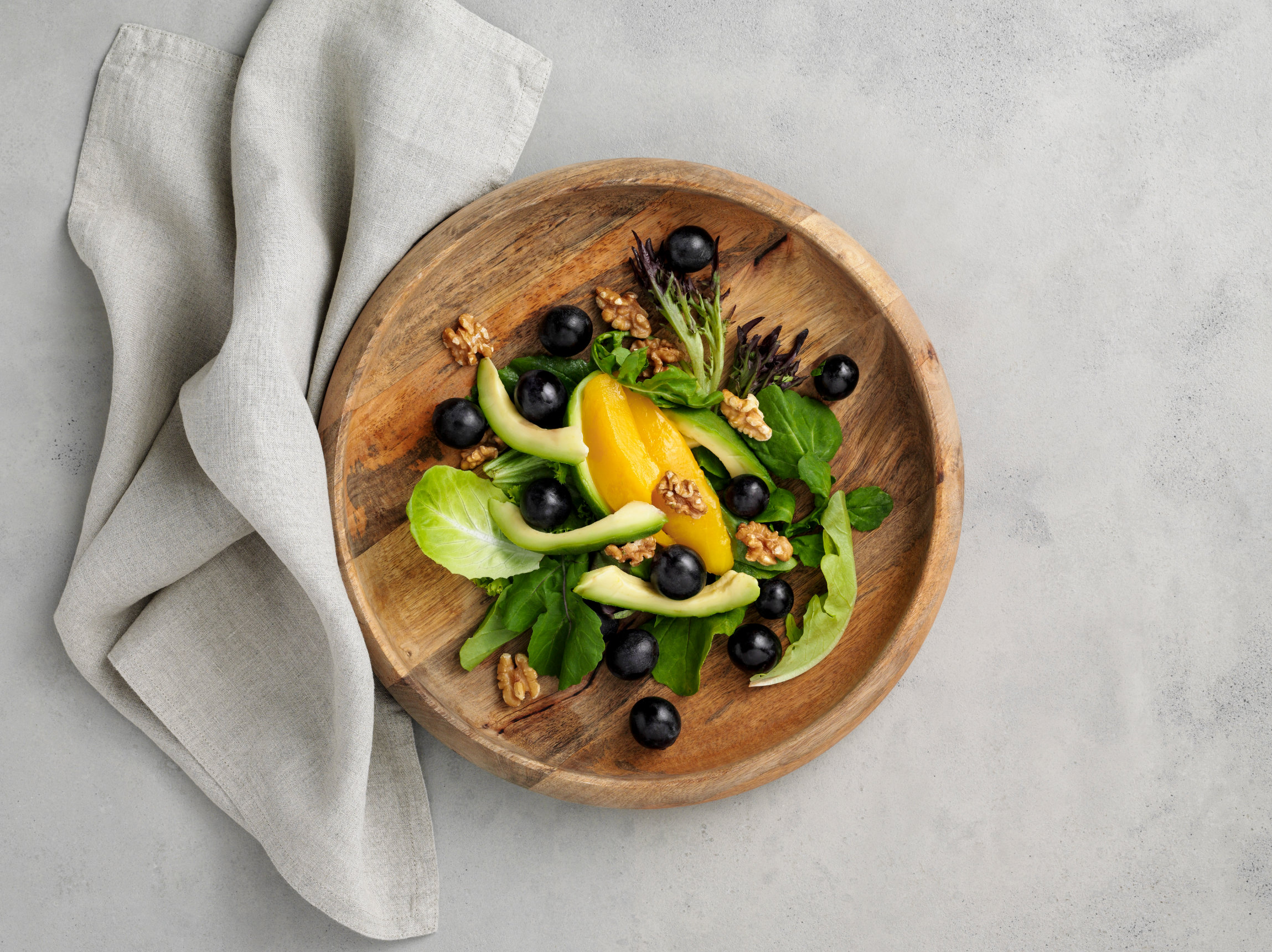 Mango Rocket Salad