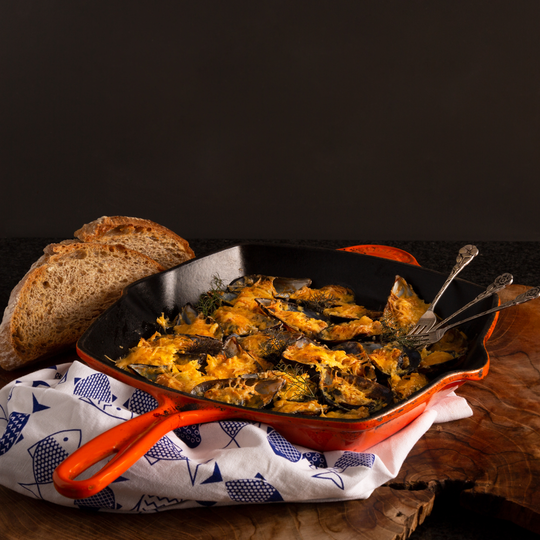South Africa Creamy Mussels
